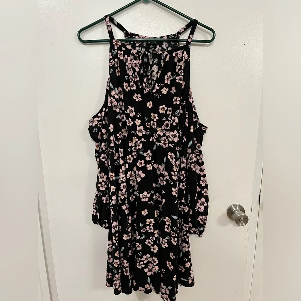 torrid floral skater